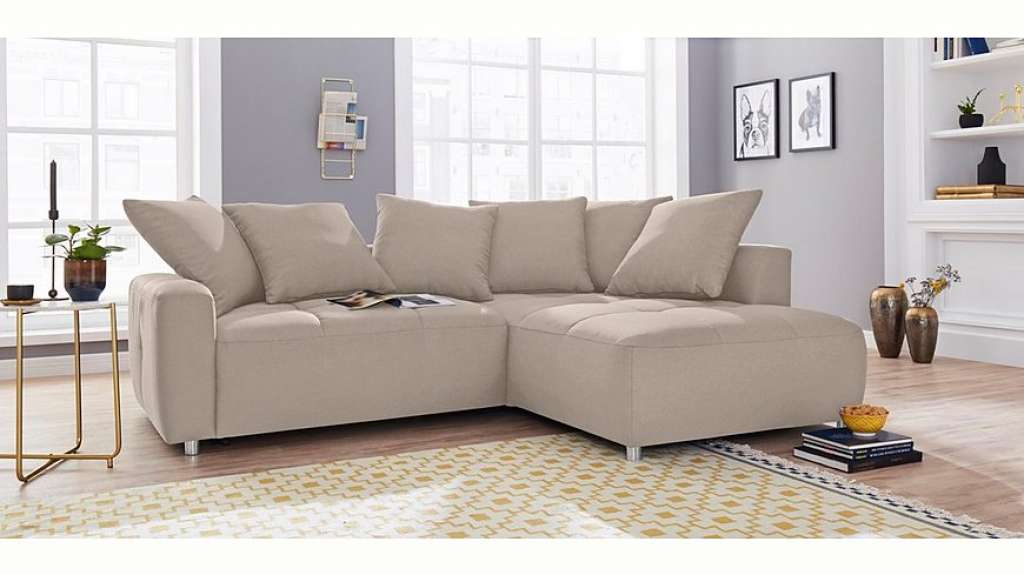 Nova Via Ecksofa, mit Bettfunktion