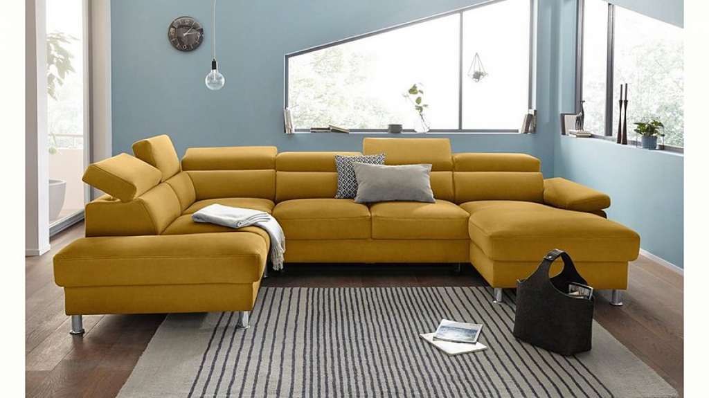 Nova Via Wohnlandschaft, wahlweise mit Bettfunktion