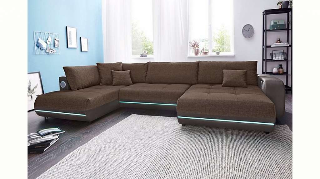 Nova Via Wohnlandschaft, wahlweise mit Bettfunktion