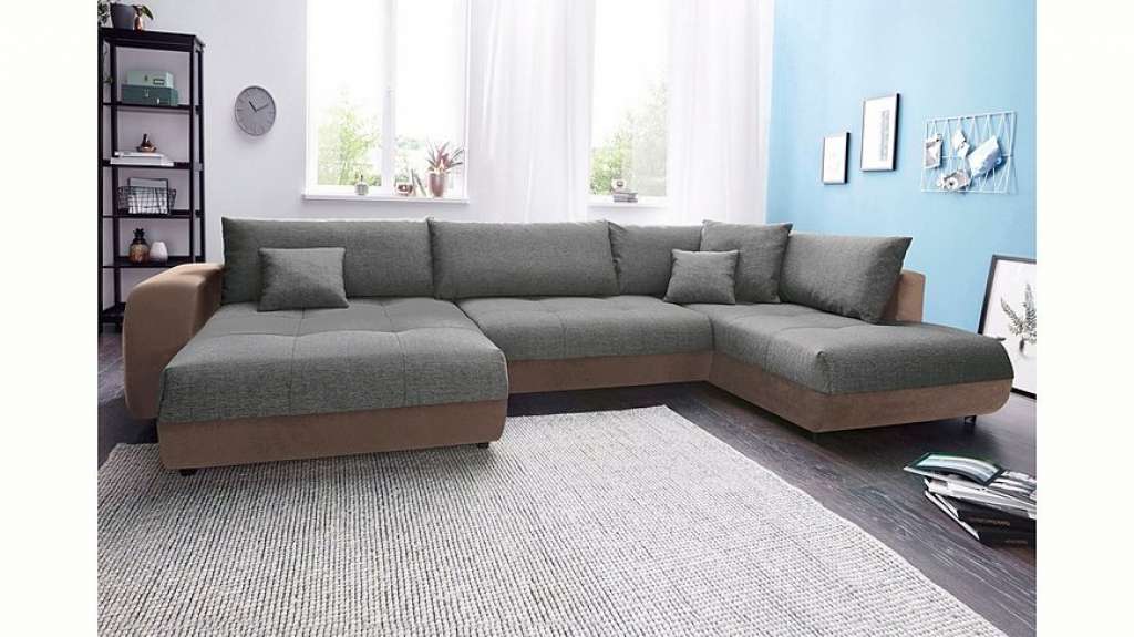 Nova Via Wohnlandschaft, wahlweise mit Bettfunktion