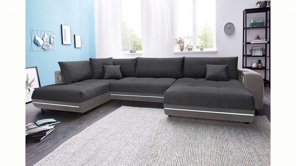 Nova Via Wohnlandschaft, wahlweise mit Bettfunktion