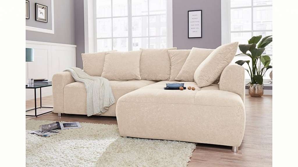Nova Via Ecksofa, mit Bettfunktion