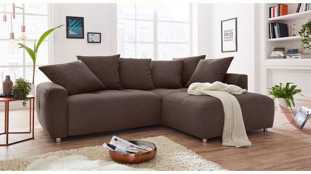 Nova Via Ecksofa, mit Bettfunktion