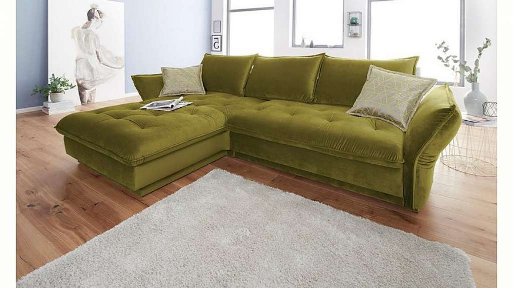 INOSIGN Ecksofa »Palladio«, wahlweise mit Bettfunktion und Ambiente RGB-LED Beleuchtung