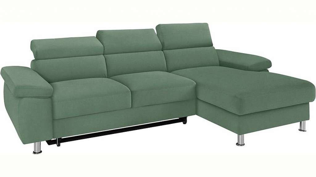 Nova Via Ecksofa, wahlweise mit Aqua Clean Stoff für leichte Reinigung mit Wasser und Bettfunktion