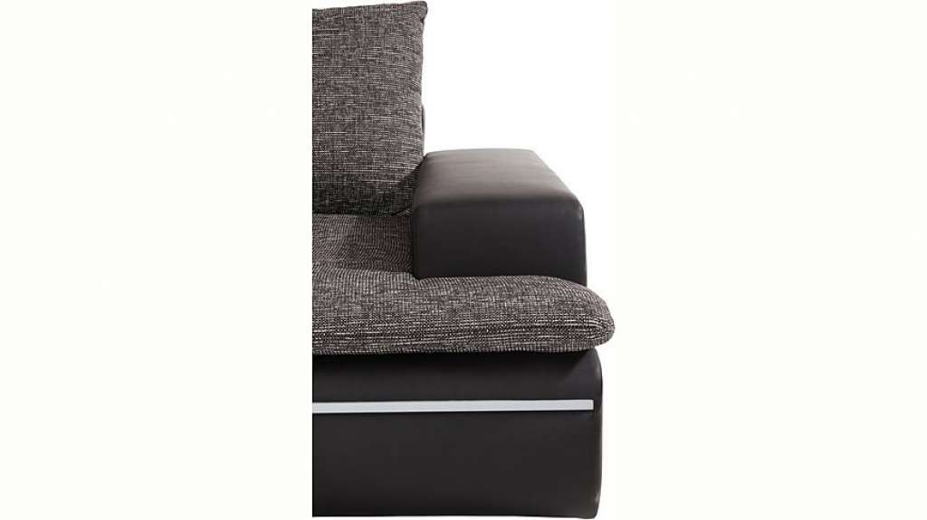 Nova Via Big-Sofa, wahlweise mit Kaltschaum (140kg Belastung/Sitz) und RGB-LED-Beleuchtung