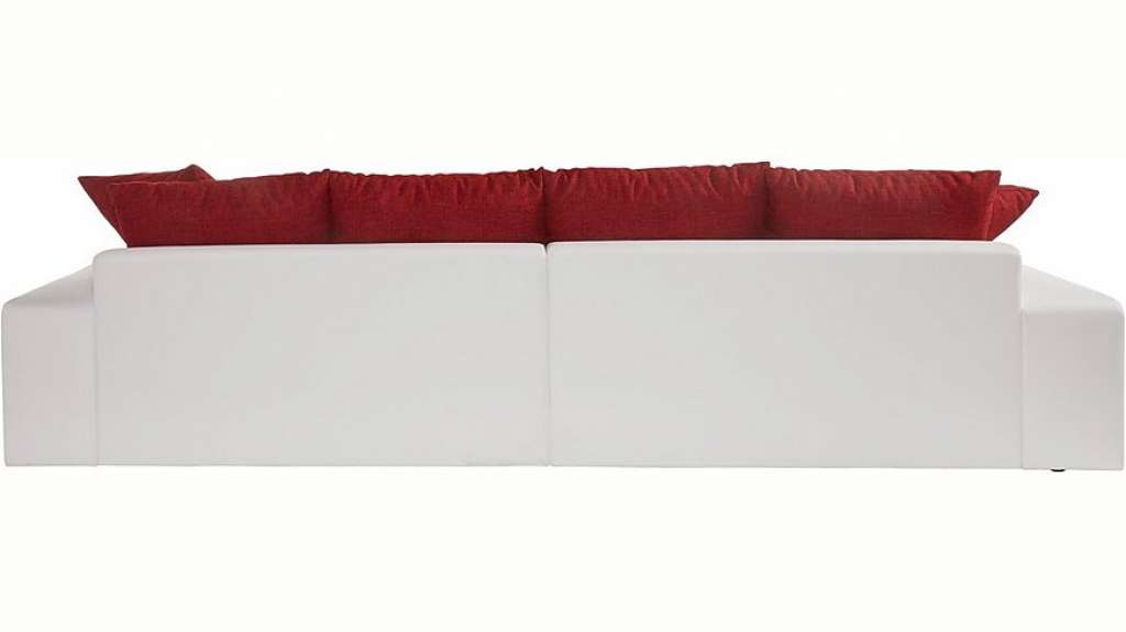 Nova Via Big-Sofa, wahlweise mit Kaltschaum (140kg Belastung/Sitz) und RGB-LED-Beleuchtung
