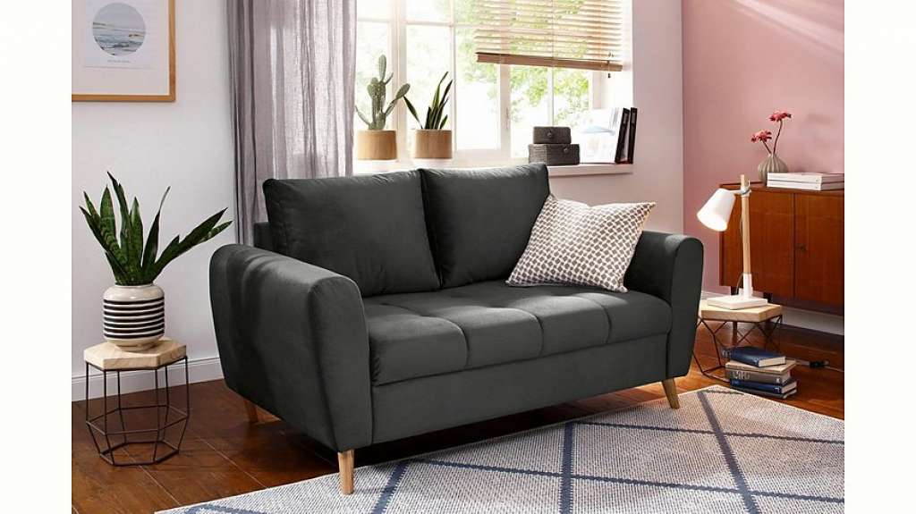 Home affaire 2-Sitzer »Penelope«, mit feiner Steppung im skandinavischem Design