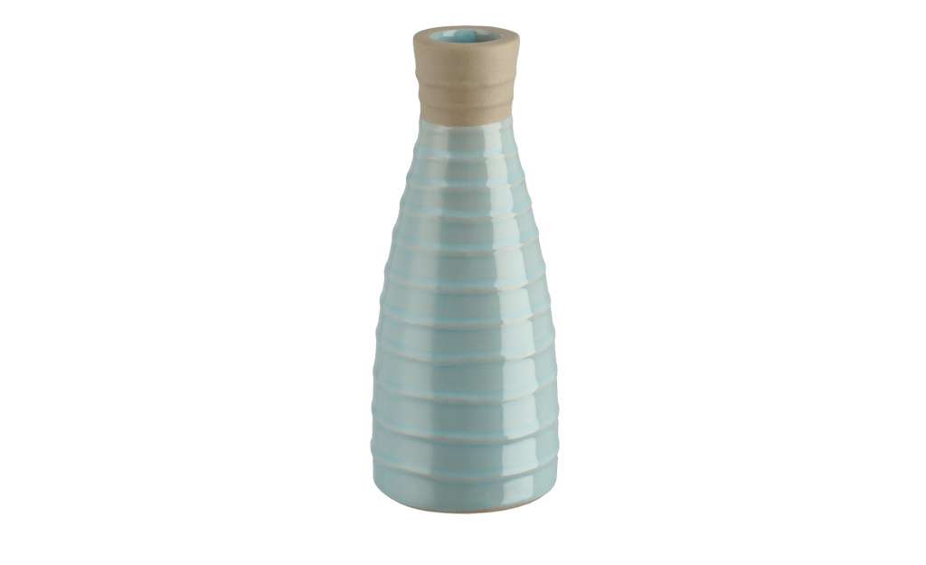 Kerzenhalter ¦ blau ¦ Steinzeug ¦ Maße (cm): H: 16,2 Ø: 7 Dekoration > Kerzen & Lichter > Kerzenständer - Höffner