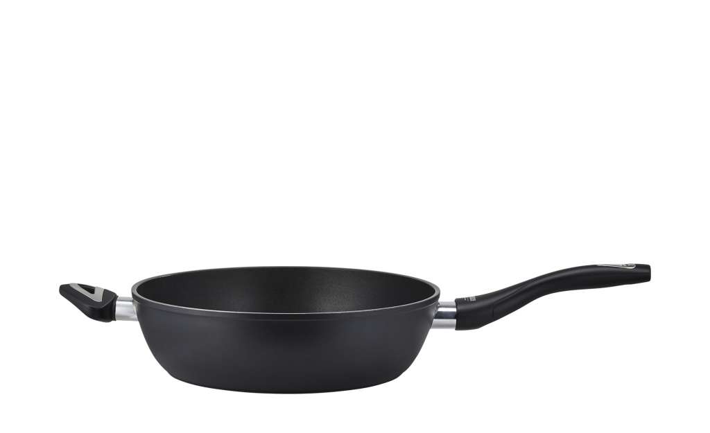Meisterkoch Bratpfanne 28cm ¦ schwarz ¦ Aluminium ¦ Maße (cm): H: 7,5 Ø: 28 Töpfe & Pfannen & Zubehör > Pfannen > Universalpfannen - Höffner