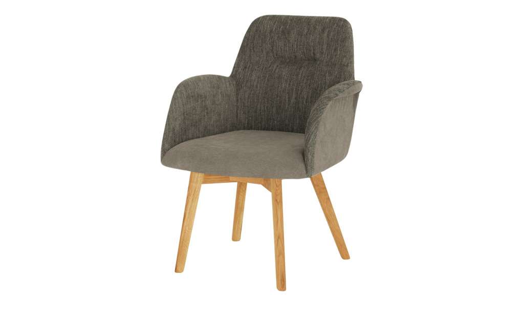 Woodford Sessel  Melba ¦ grau ¦ Maße (cm): B: 66 H: 88 T: 70 Stühle > Esszimmerstühle > Esszimmerstühle mit Armlehnen - Höffner