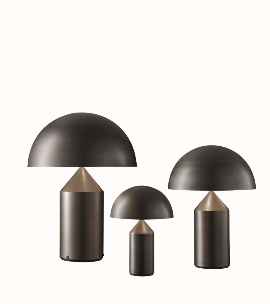 Oluce - Atollo 233 Tischleuchte - nero - indoor