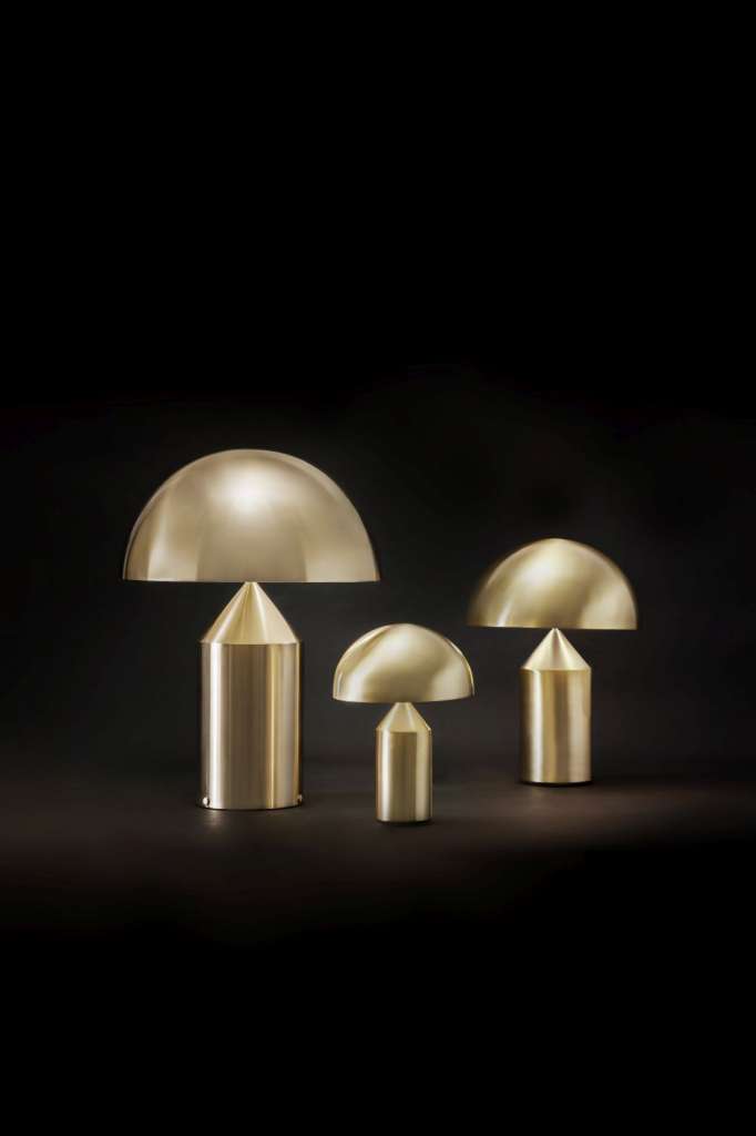 Oluce - Atollo 233 Tischleuchte - oro - indoor