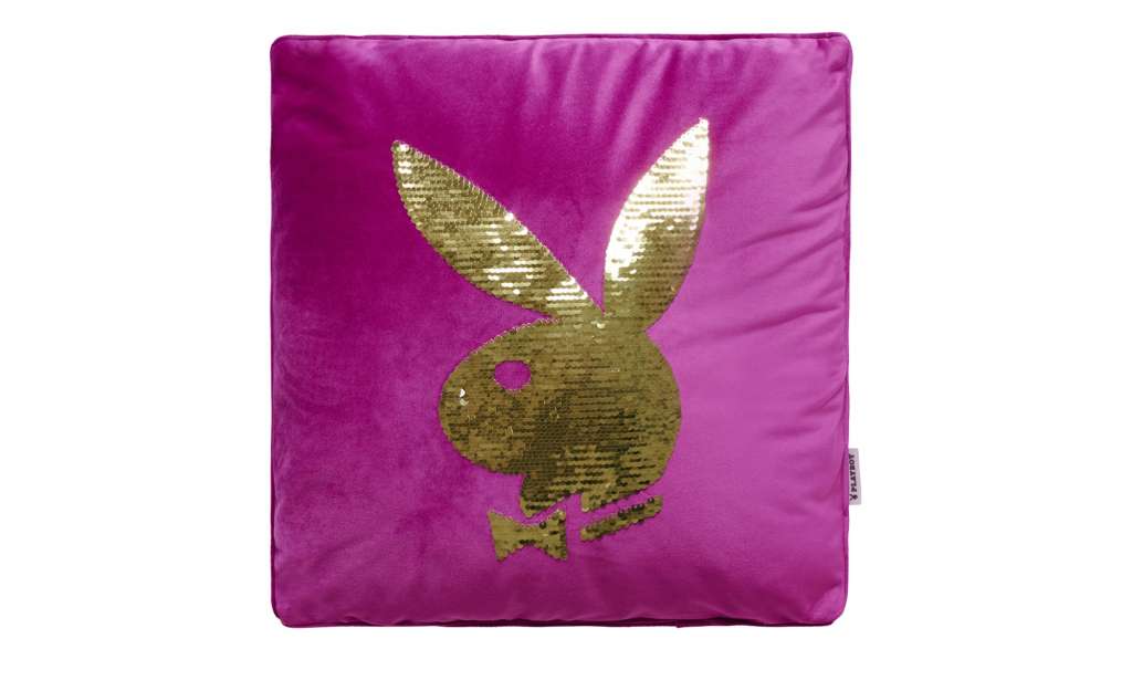 Playboy Dekokissen  Ellen ¦ lila/violett ¦ Maße (cm): B: 40 T: 40 Heimtextilien > Kissen > Dekokissen - Höffner