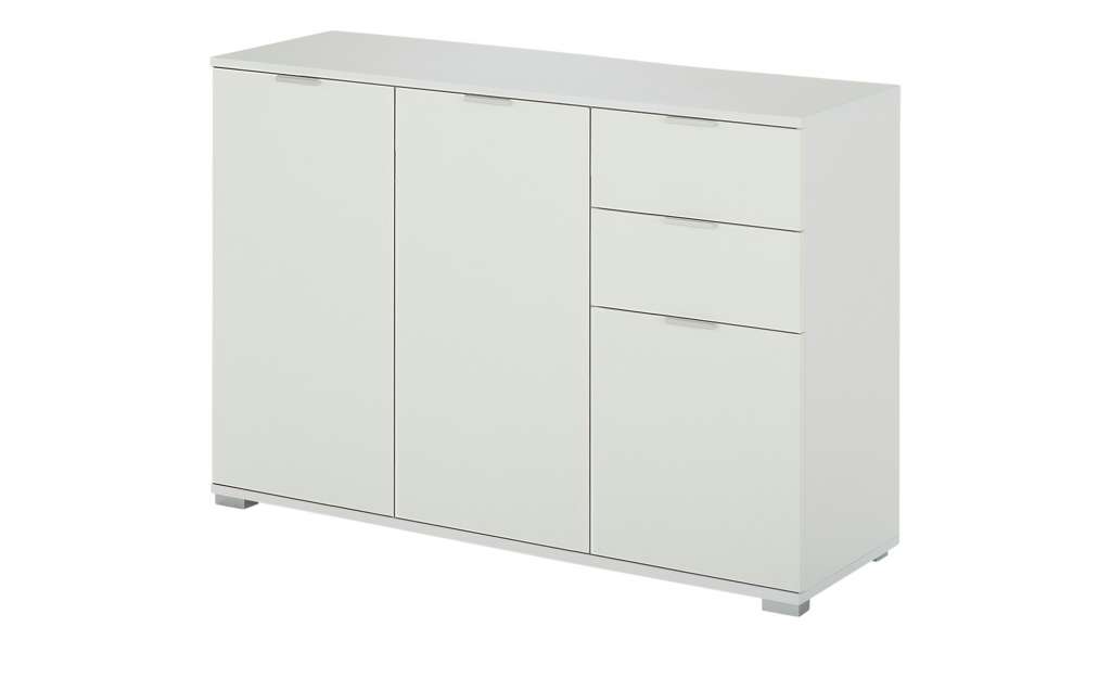 Kommode  Intra ¦ weiß ¦ Maße (cm): B: 107 H: 74,8 T: 35 Kommoden & Sideboards > Kommoden - Höffner