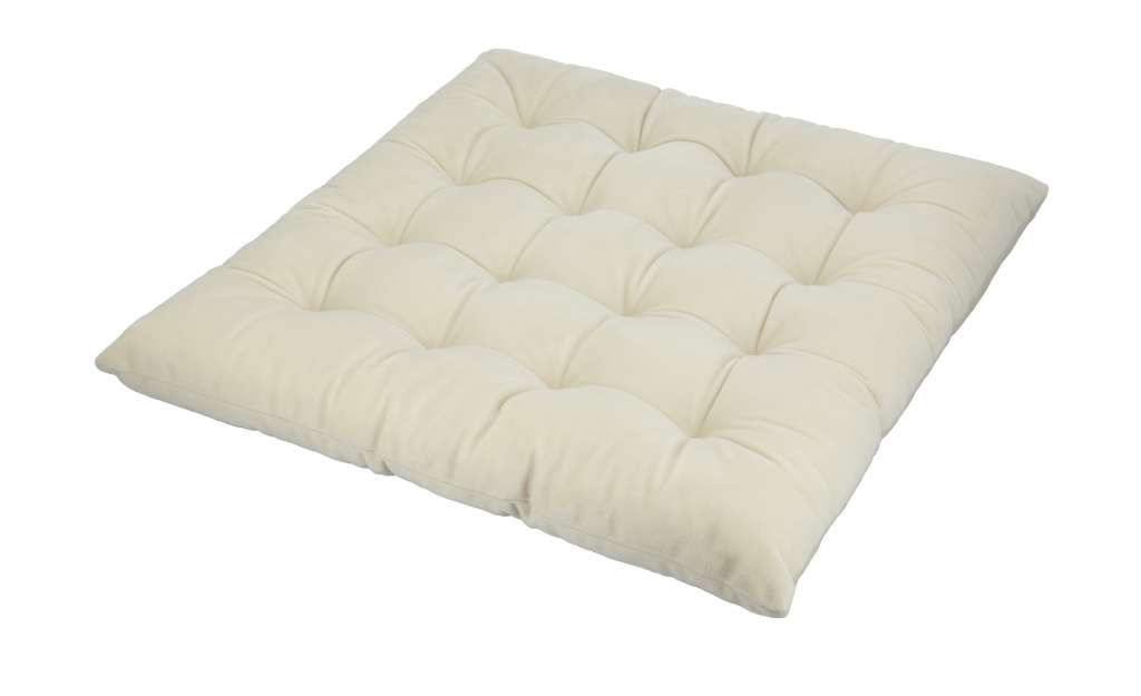 HOME STORY Stuhlkissen  Charlotte ¦ creme ¦ 100% Polyesterfüllung, 480gr. ¦ Maße (cm): B: 40 Heimtextilien > Kissen > Stuhlkissen - Höffner