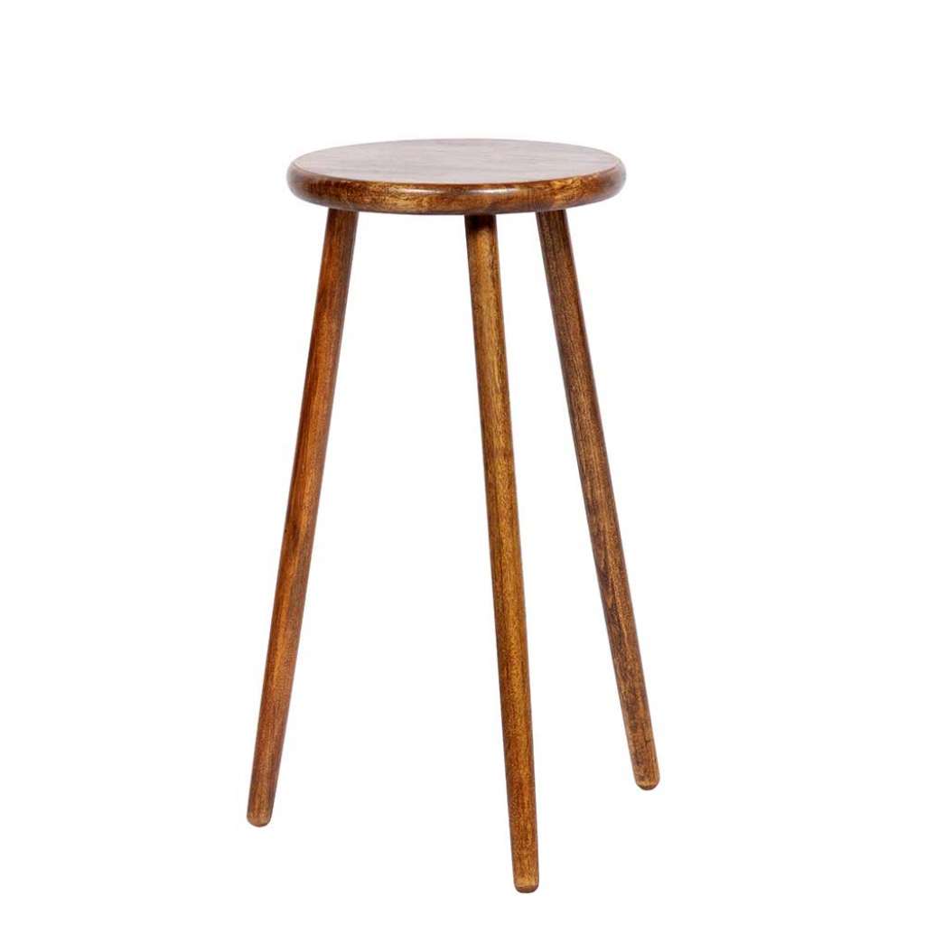 Blumentisch Set aus Mangobaum Massivholz Landhaus Design (2-teilig)