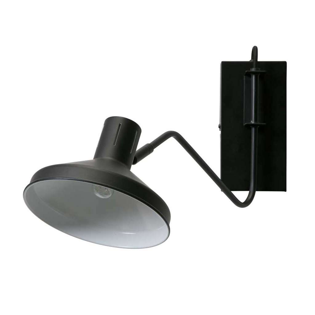 Wandlampen in Schwarz Eisen (4er Set)