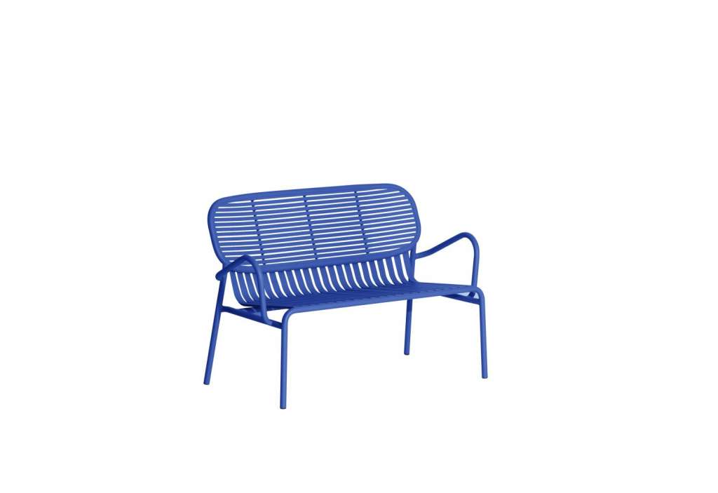 Petite Friture - Week-End 2-sitzer Sofa - blau - indoor