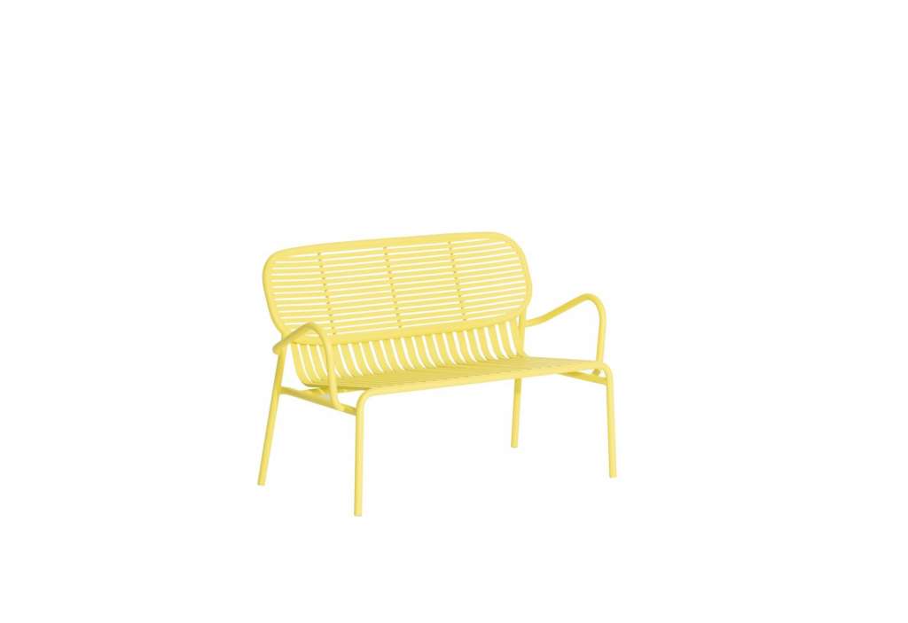 Petite Friture - Week-End 2-sitzer Sofa - gelb - indoor