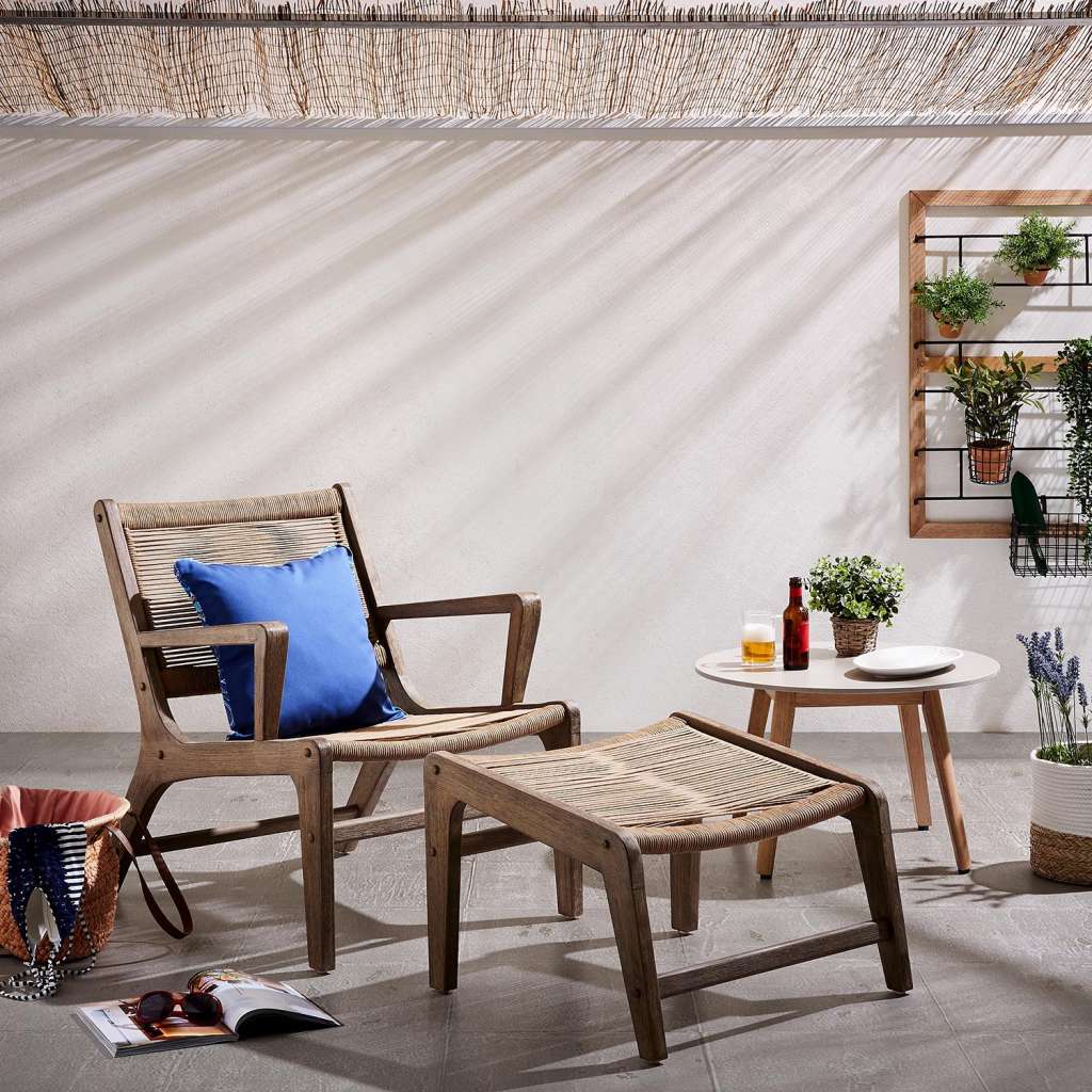 home24 Gartenstuhl Mawar (2-teilig)