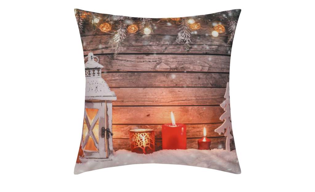 Kissen  Weihnachtslaterne ¦ mehrfarbig ¦ 100% Polyesterfüllung ¦ Maße (cm): B: 40 Heimtextilien > Kissen > Dekokissen - Höffner
