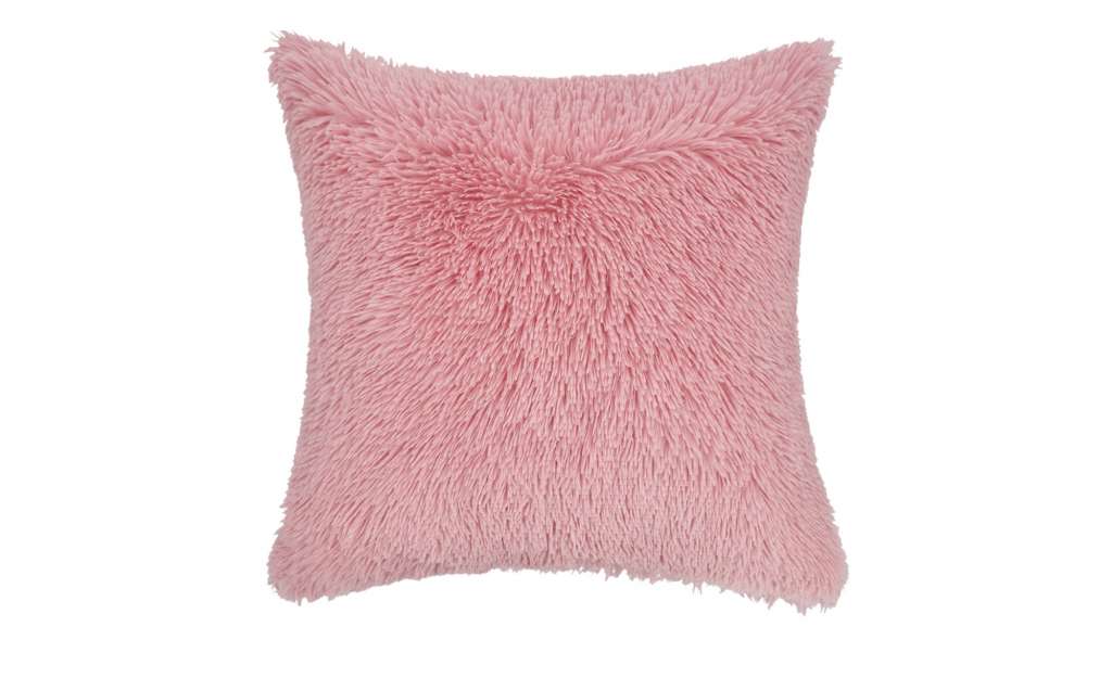 HOME STORY Kissen  Fluffi ¦ rosa/pink ¦ 100% Polyesterfüllung, 400gr. ¦ Maße (cm): B: 48 Heimtextilien > Kissen > Dekokissen - Höffner