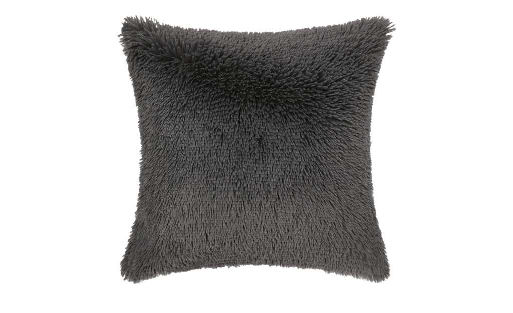 HOME STORY Kissen  Fluffi ¦ grau ¦ 100% Polyesterfüllung, 400gr. ¦ Maße (cm): B: 48 Heimtextilien > Kissen > Dekokissen - Höffner