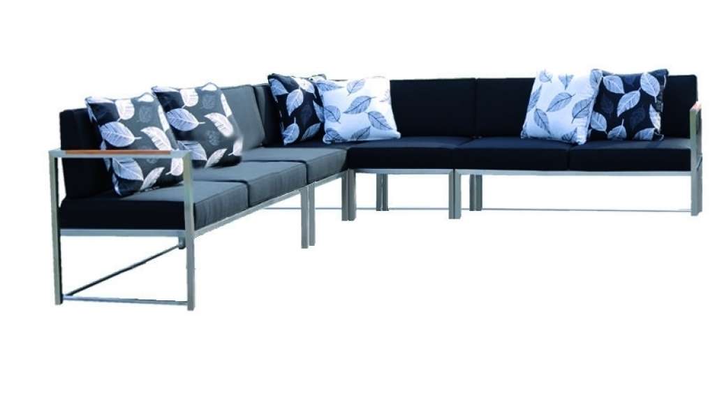 Jan Kurtz - Lux Lounge Eckkombi - Variante 3 - schwarz - outdoor