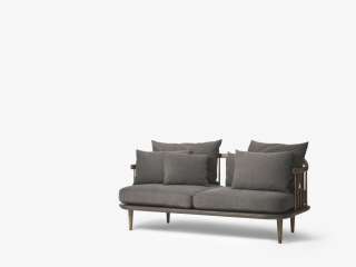 andTRADITION - Fly SC2 Sofa - Hot Madison 093/Smoked Oiled Oak - indoor