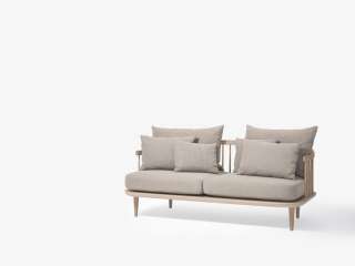 andTRADITION - Fly SC2 Sofa - Hot Madison 094/White Oiled Oak - indoor