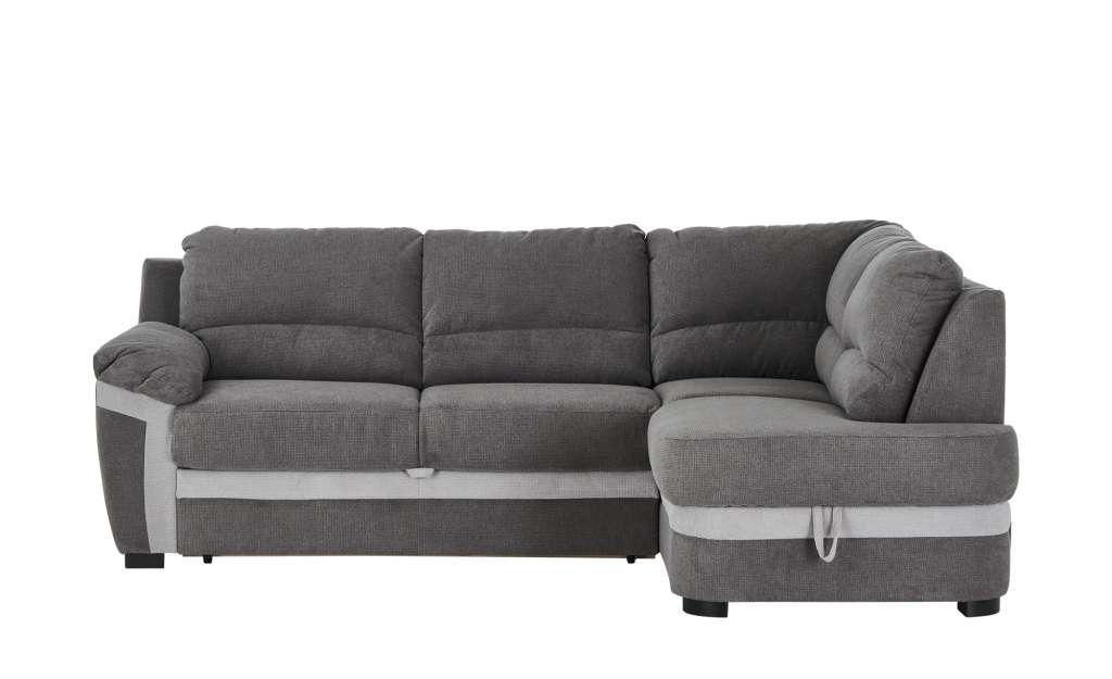 uno Ecksofa  Gero ¦ grau ¦ Maße (cm): B: 240 H: 92 T: 165 Polstermöbel > Sofas > Ecksofas - Höffner