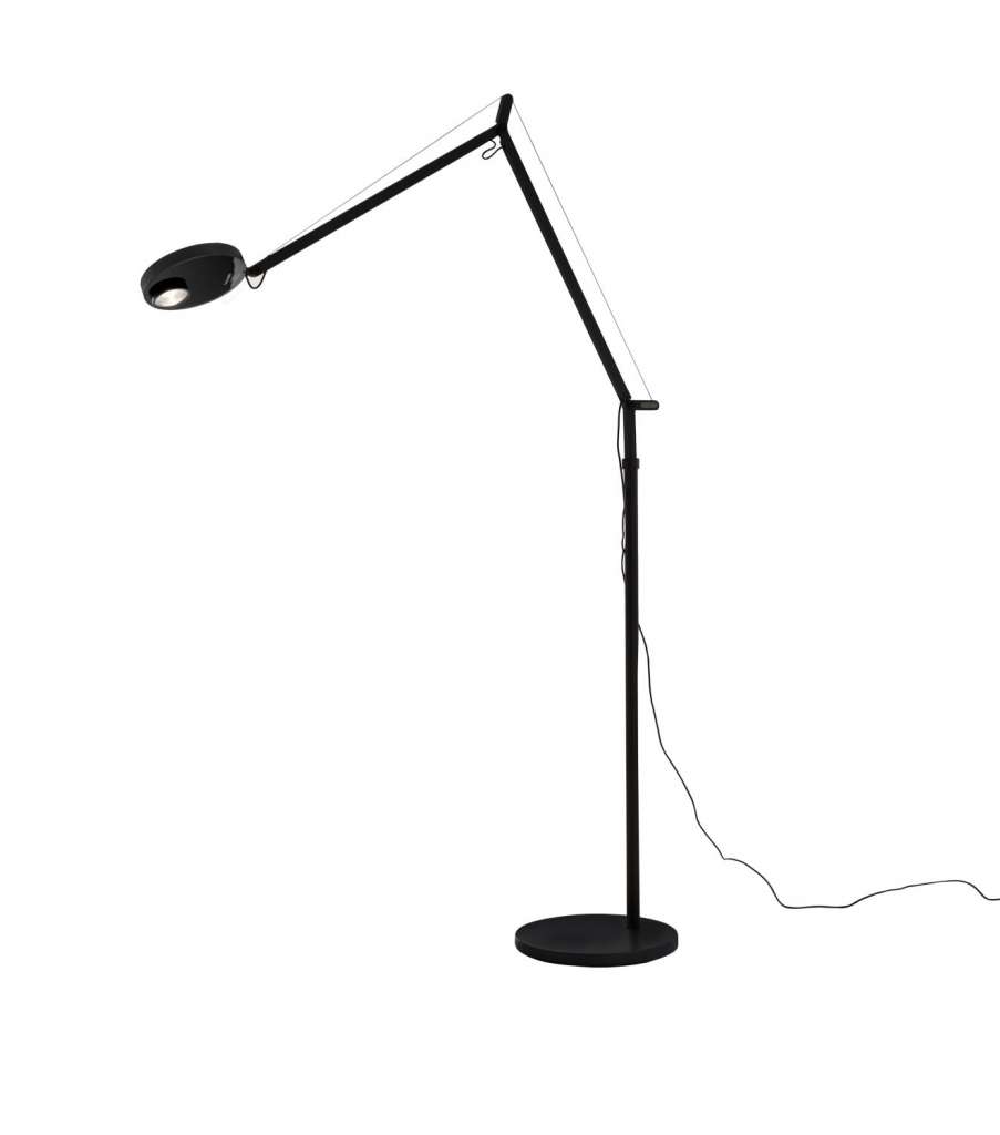 Artemide - Demetra Professional Reading Stehleuchte - anthrazit - ohne Anwesenheitssensor - indoor