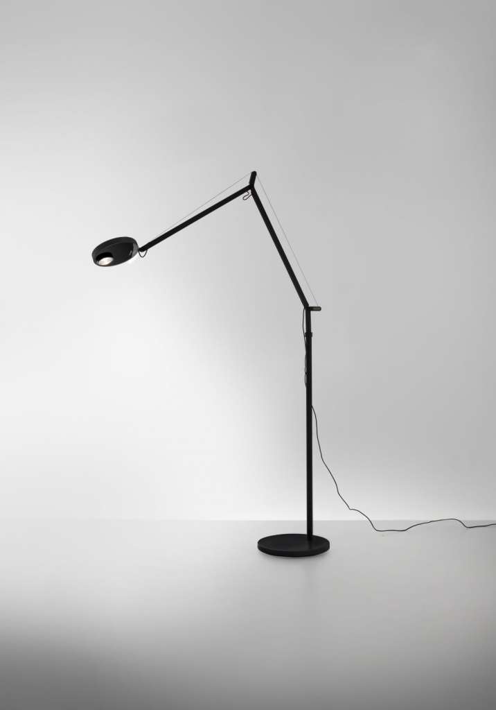 Artemide - Demetra Professional Reading Stehleuchte - schwarz matt - mit Anwesenheitssensor - indoor