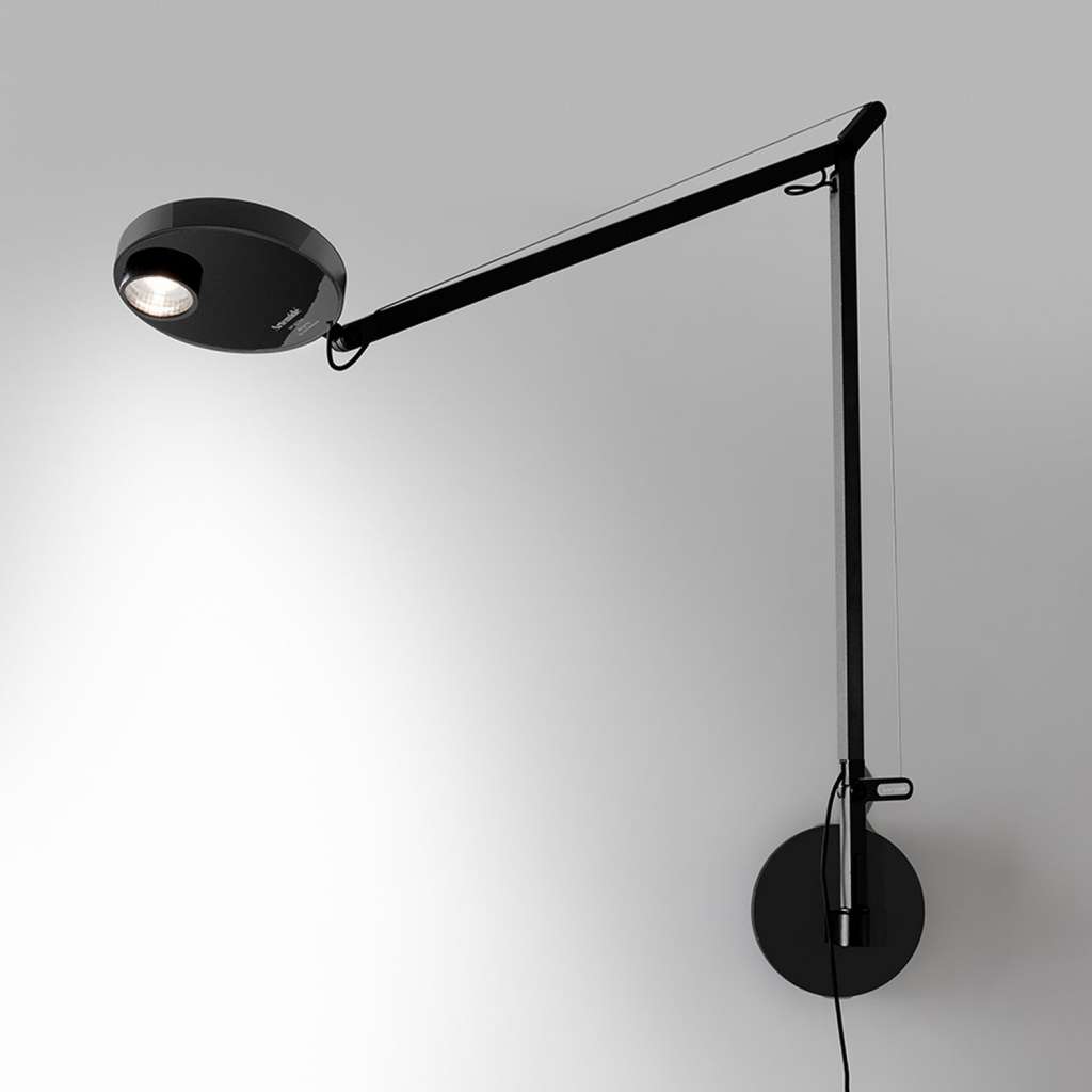 Artemide - Demetra Professional Wandleuchte - schwarz matt - mit Anwesenheitssensor - indoor