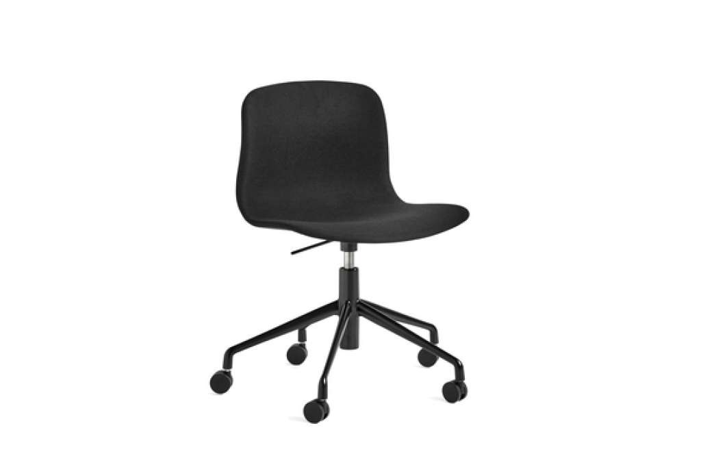 HAY - About a Chair AAC 51 Drehstuhl - Steelcut 190 - Gestell schwarz - indoor