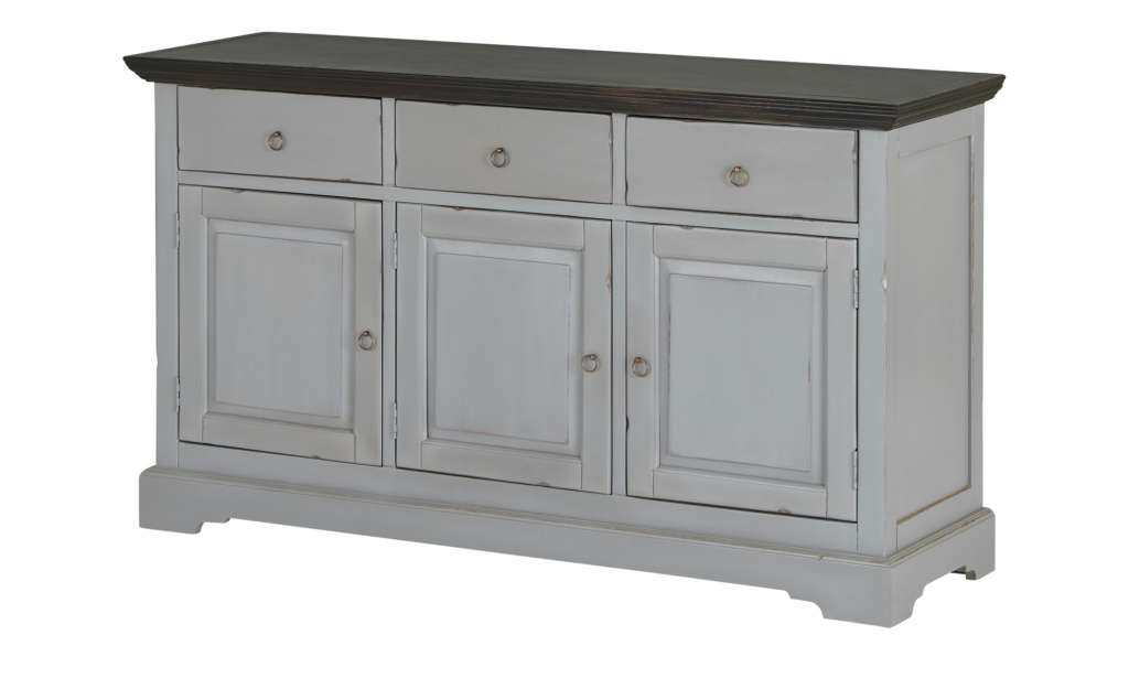 Sideboard  Telese ¦ grau ¦ Maße (cm): B: 148 H: 83,5 T: 44 Kommoden & Sideboards > Sideboards - Höffner