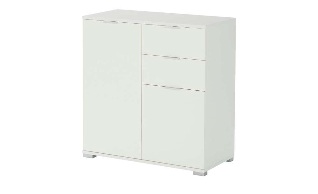 Kommode  Intra ¦ weiß ¦ Maße (cm): B: 71,4 H: 74,8 T: 35 Kommoden & Sideboards > Kommoden - Höffner