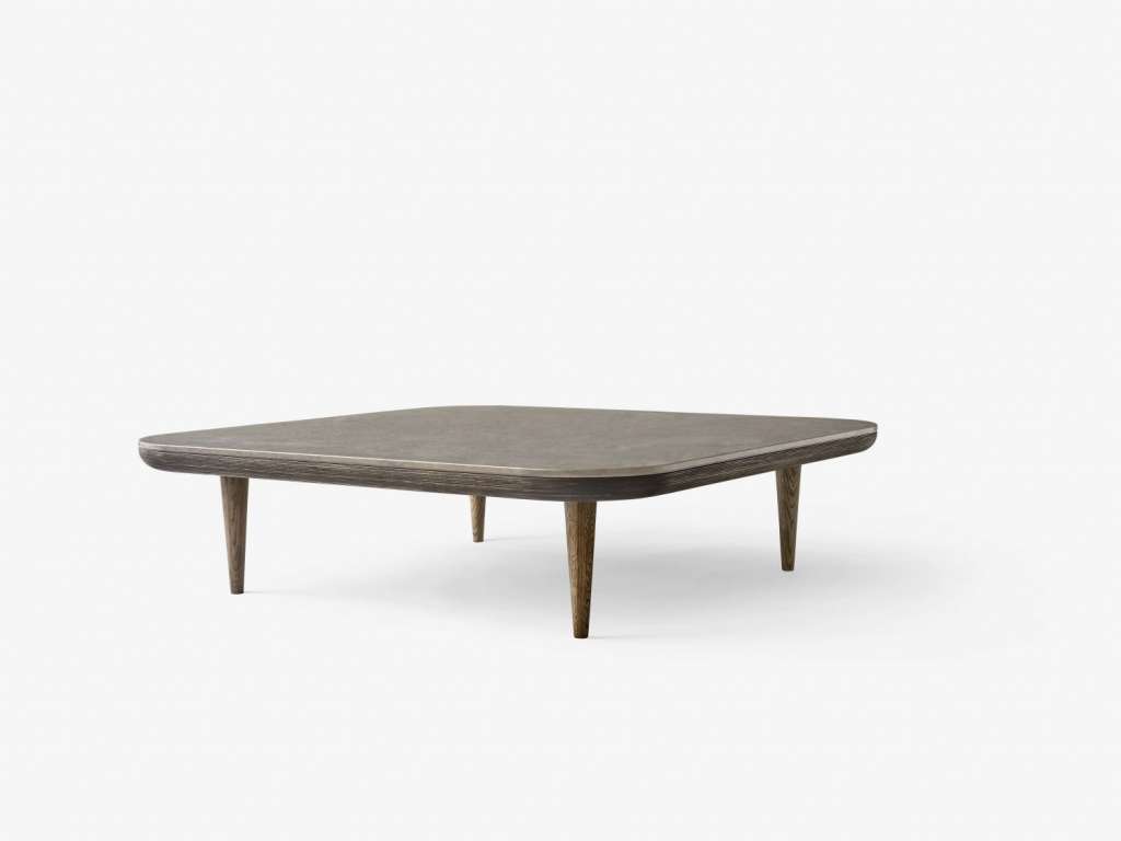 andTRADITION - Fly Couchtisch - Azul Valverde limestone - Gestell Smoked Oak - indoor