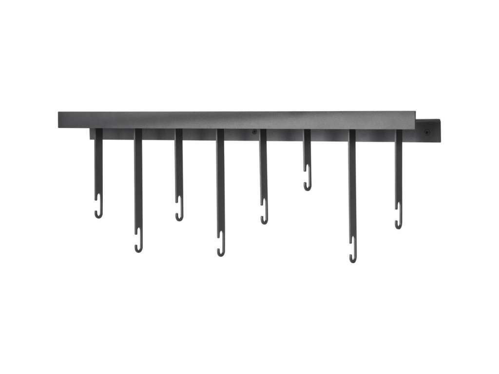 Design House Stockholm - Atelier Wand-Garderobe - schwarz - indoor