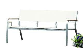 Jan Kurtz - Lux XL Lounge Bank - 3-Sitzer - schwarz - outdoor