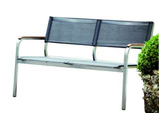 Jan Kurtz - Lux XL Lounge Bank - 2-Sitzer - taupe - outdoor