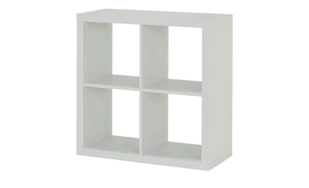 Raumteiler  Up2U Classic ¦ weiß ¦ Maße (cm): B: 78,8 H: 78,8 T: 35 Regale > Bücherregale - Höffner