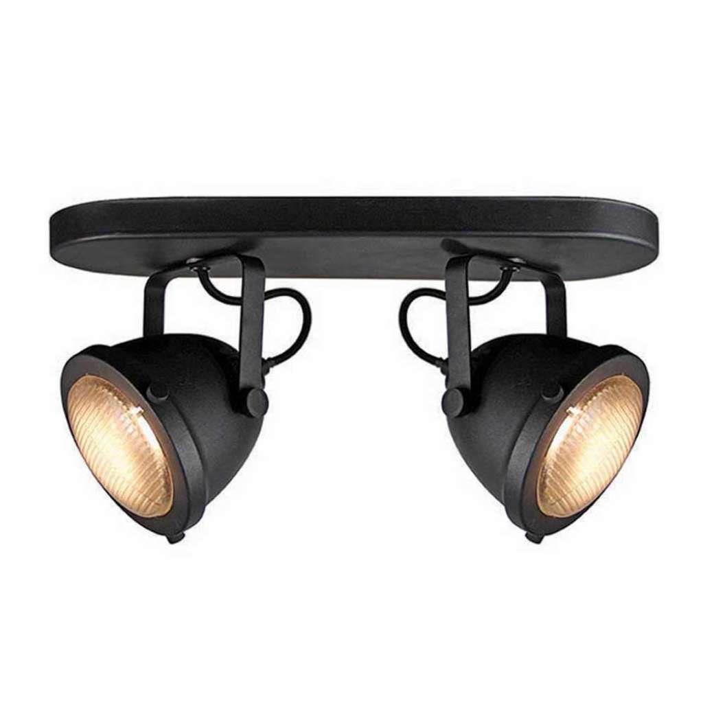 Deckenlampe in Schwarz LED Beleuchtung