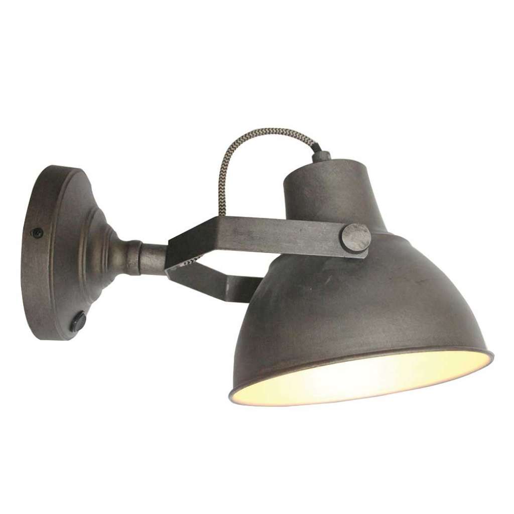 Wandlampe aus Stahl Industriedesign