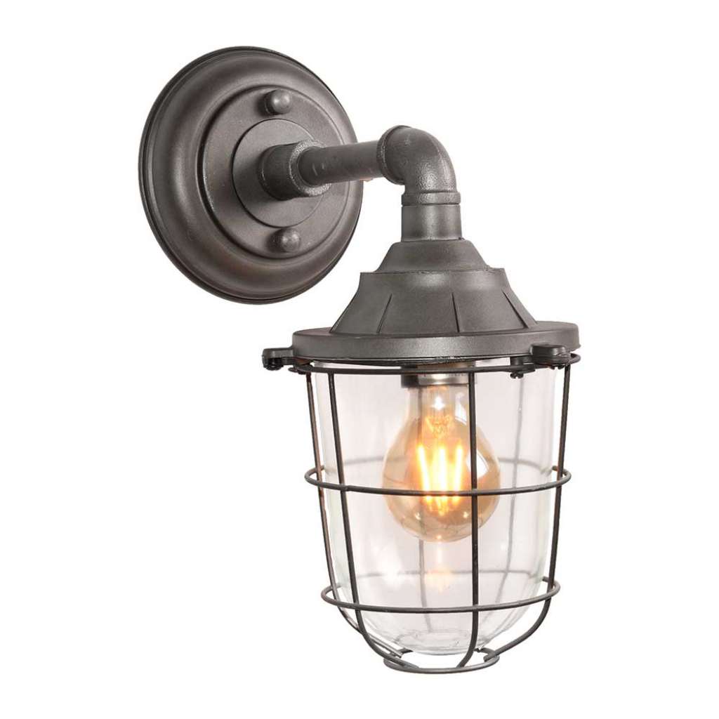 Deko Wandlampe aus Metall Industriedesign