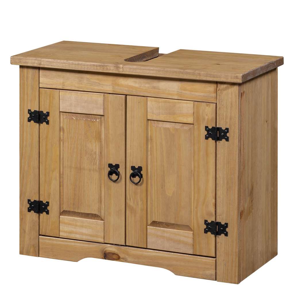 home24 Waschbeckenunterschrank Finca Rustica