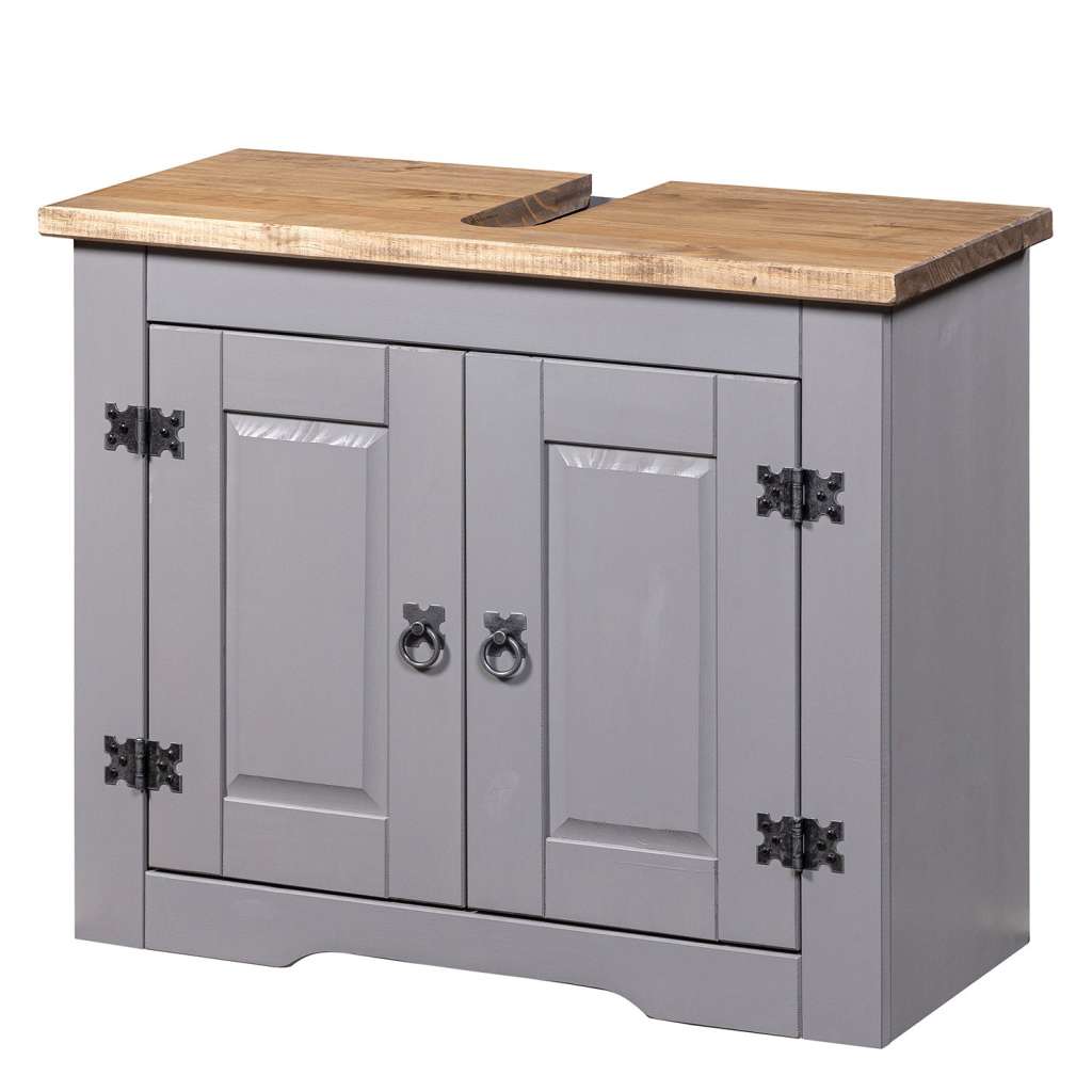 home24 Waschbeckenunterschrank Finca Rustica