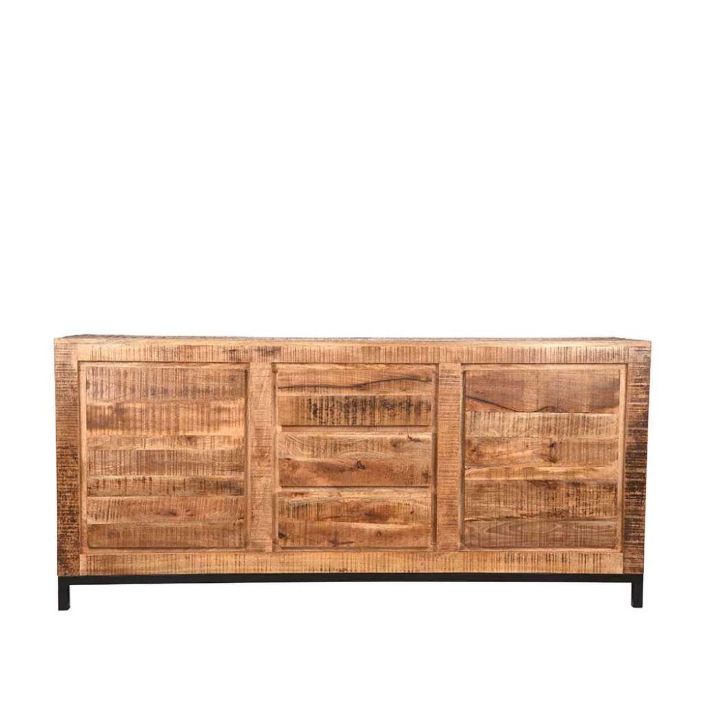 Massivholz Sideboard aus Mangobaum geölt 190 cm breit