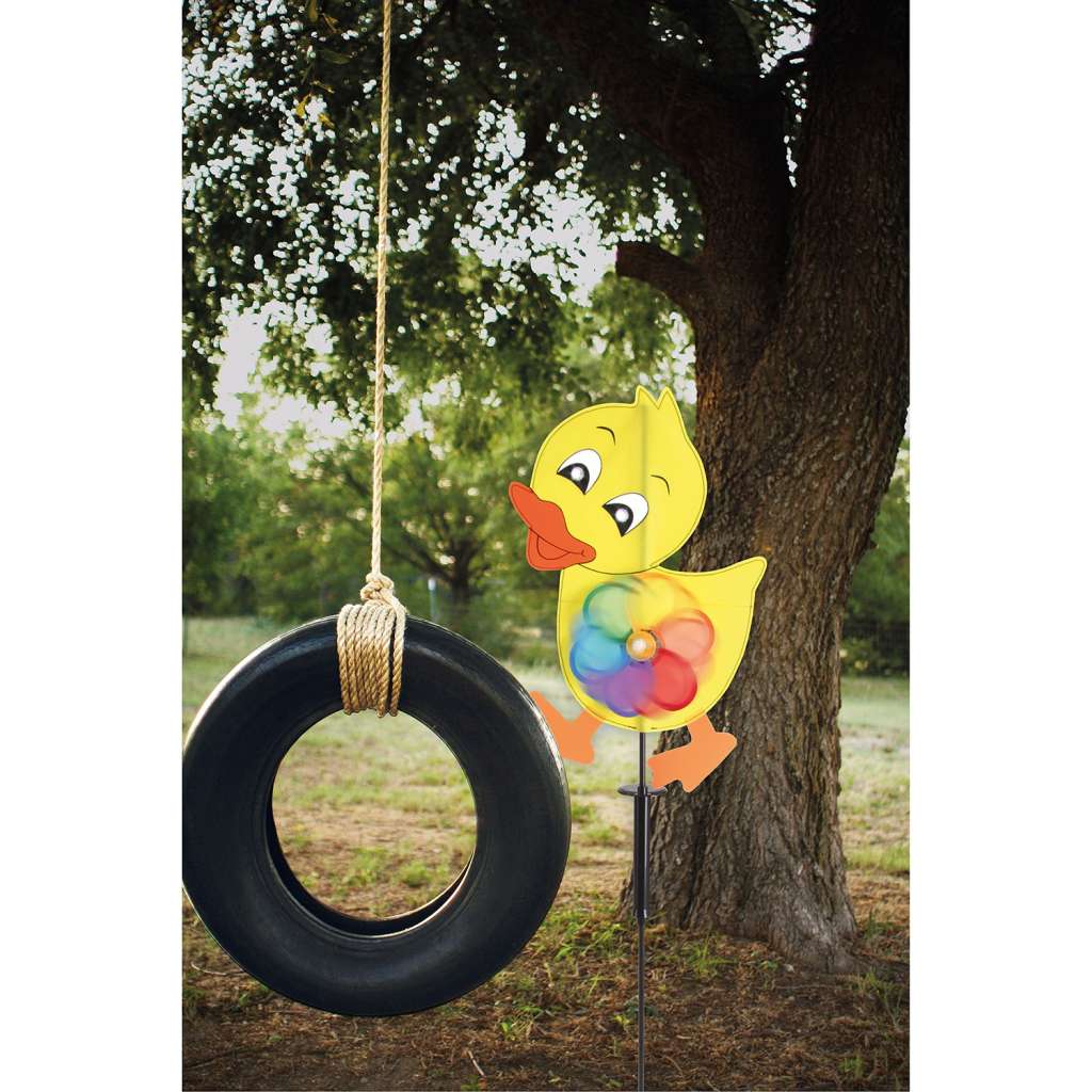 home24 LED-Solar Erdspieß Ente